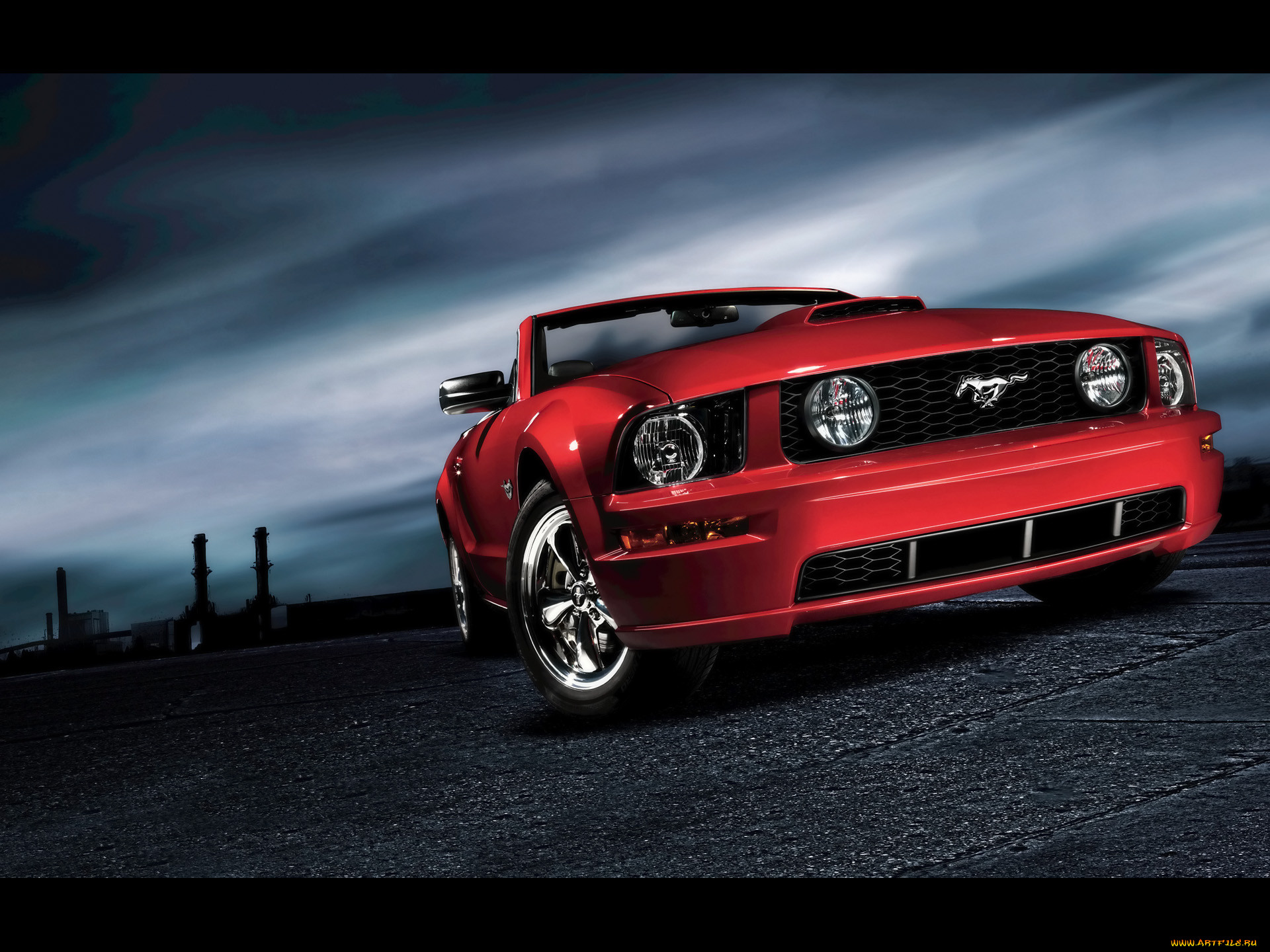 2009, ford, mustang, 